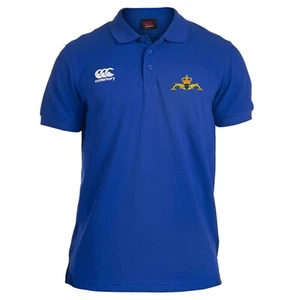 OFFICIAL Navy Submariner embroidered Canterbury Rugby Polo Shirt - Picture 1 of 7