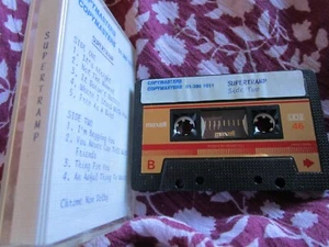 Supertramp Supertramp Pre Release Advance Promo Copymasters Tape Cassette Album - Picture 1 of 3