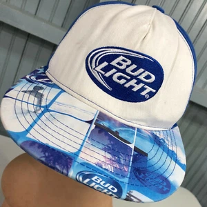 Budweiser Bud Light Snapback Baseball Cap Hat - Picture 1 of 7