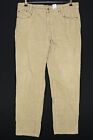 JOKER Mens Jeans Pants Harlem Walker W40 L32 40/32 Beige Plain Straight Cord J3325