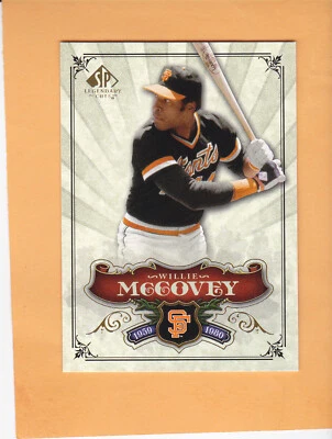 WILLIE MCCOVEY #4 2006 SP LEGENDARY CUTS BASE SAN FRANCISCO GIANTS NM-MT - Image 1 of 2