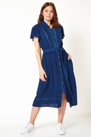 roman denim dress