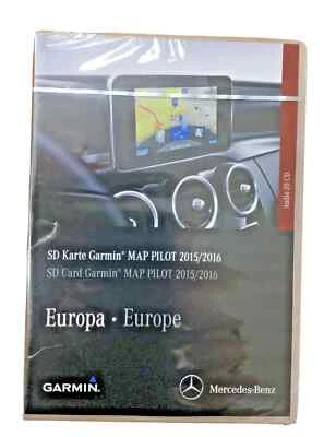 Garmin ® Map Pilot Navi Start SD Card NTG5 2015 orig Mercedes A B CLA CLS E M GL - Bild 1 von 2
