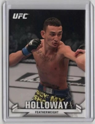 2013 Topps UFC Knockout Max Holloway RC Rookie MMA Debut 1st Card #42 - Image 1 of 2