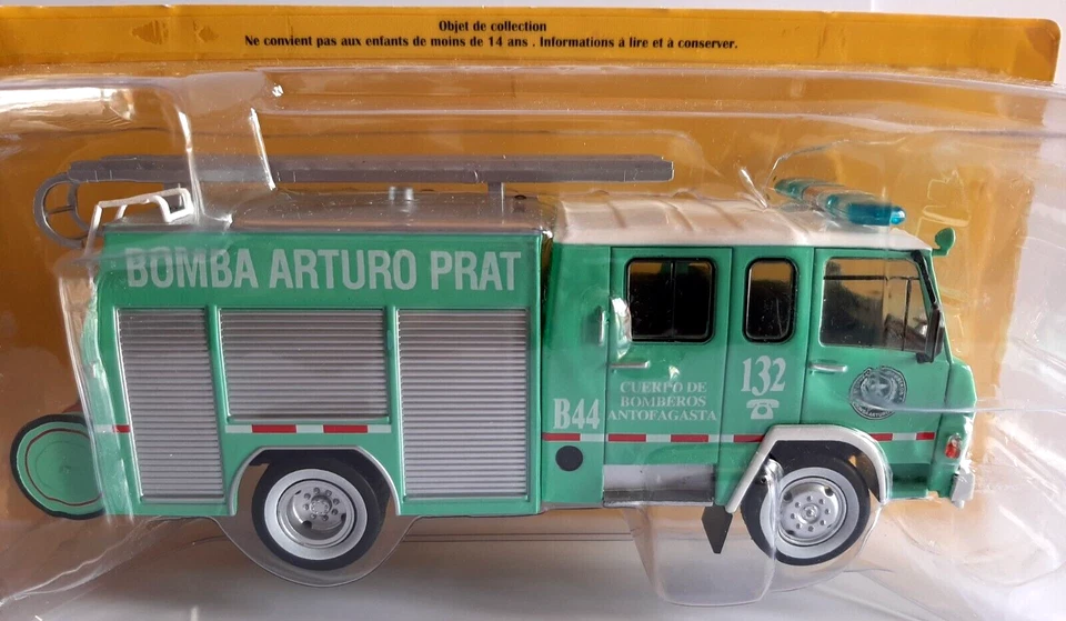 DIE CAST Hachette Autopompa Berliet 770KB6 Chile 1974 1/43  [Y-CPF 099] - Immagine 1 di 1