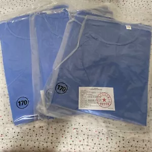 3 Abiti Isolanti Blu Dandong Devote Garment AAMI Livello 2, Taglia M SIGILLATI - Foto 1 di 6