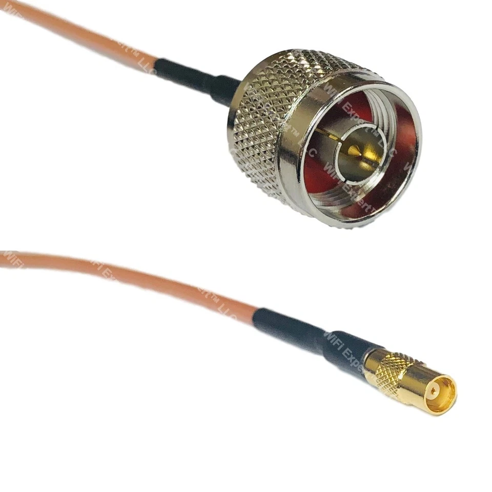 RG316 N MALE to MCX FEMALE RF Cable Rapid-SHIP LOT - Image 1 of 1