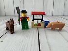 Lego City # 7566 Farmer Set w/ Pig and Dog
