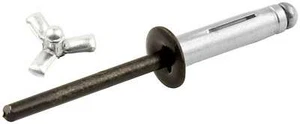 ALLSTAR PERFORMANCE #ALL18082 Sm Hd Rivet 250pk Black Flange Type - Picture 1 of 1