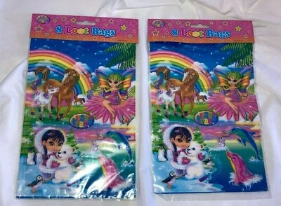 Nuevo - Bolsas de fiesta Lisa Frank Loot 14 favores de fiesta Foto 1 de 2