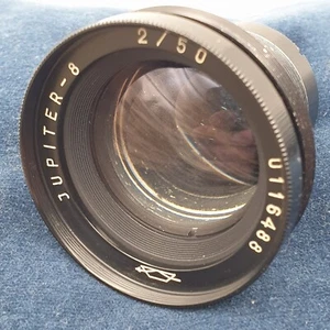 Vintage Russian Jupiter-8 5cm f/2 lens Kiev/Contax - Picture 1 of 17