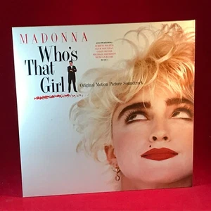 MADONNA Who's That Girl 1987 vinyl soundtrack LP film movie Scritti Politti OST - Picture 1 of 4