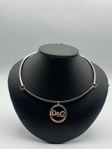 COLLANA RIGIDA DOLCE & GABBANA DJ0510 DA DONNA CON ZIRCONI - Foto 1 di 2
