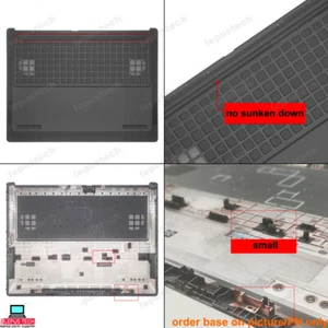 HP OMEN MAX 2025 TPN-I143 16-AH bottom case D cover black version B - Picture 1 of 3