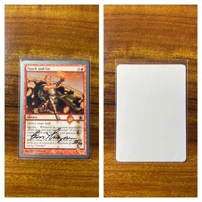 MTG✨Signed TOUCH AND GO Artist Proof✨Unhinged MINT SORCERY Ben Thompson ARTWORK - Image 1 of 3