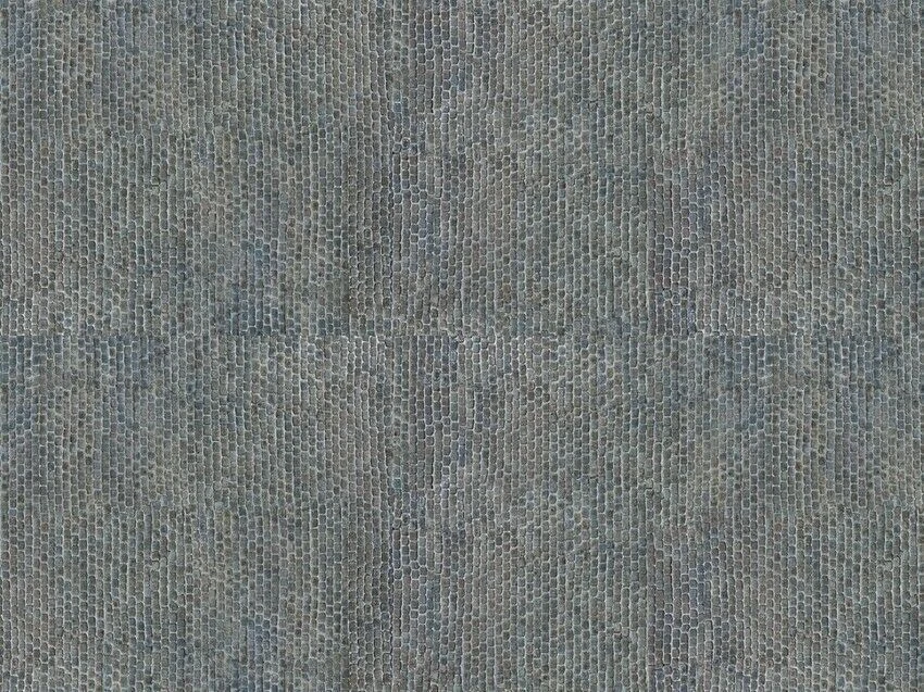 Pack of 3x 3D Cardboard Sheet N gauge Old Town Pavement 25x12.5 cm Noch 56981