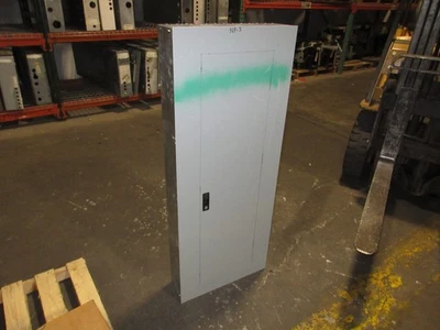 GE Main Lug Breaker Panel AQU3422RCX AXT1 225A Max 208/120V 3Ph 4W 42-Slot Used - Image 1 of 4