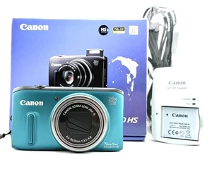 Canon PowerShot SX260 HS Digital Camera GREEN 12.1MP 20x Zoom IOB MINT - Picture 1 of 12