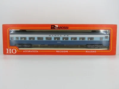 HO Rivarossi SANTA FE BLUE GOOSE 85' Coach #3119 Passenger Car W/Interior IOB - Image 1 of 4