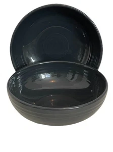 FIESTA Schiefergrau 2er Set BISTROSCHALEN Schiefergrau 38 oz 7 1/2" FIESTAWARE - Bild 1 von 7