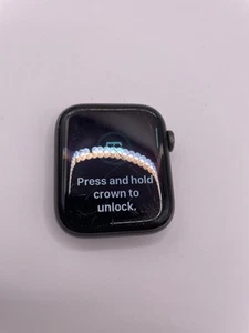 (Locked) Apple Watch Series 6 44MM Cellular Space Gray Case For Parts Only - Zdjęcie 1 z 10