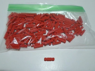 ☀️LEGO 140 PIEZAS Eje Técnico Rojo 2L Piezas Muescadas PARTE 32062 Foto 1 de 2