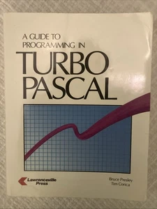 A Guide To Programming In Turbo Pascal 1st Ed. 1986 - Imagen 1 de 3