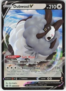 Dubwool V - Promo SWSH: Sword & Shield Promo Cards SWSH049 LP-NM - Picture 1 of 2