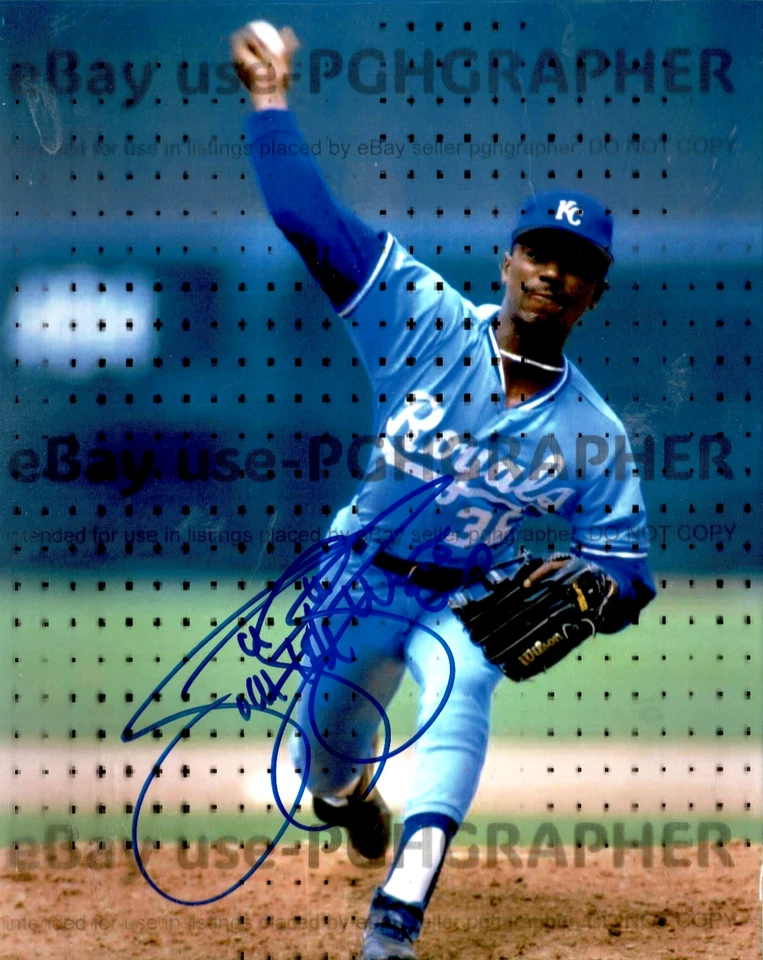TOM 'FLASH' GORDON AUTOGRAFADO ASSINADO 8x10 - Kansas City Royals - Red Sox - Filhotes - Imagem 1 de 1