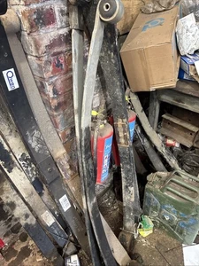 FORD TRANSIT MK8 1+1 2 LEAF SPRINGS PAIR DOUBLE 2.0 2.2 RWD 14 ON 76MM - Picture 1 of 1