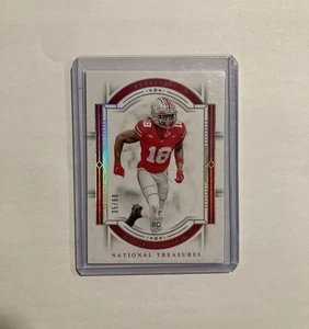 2024 National Treasures Silver #2 Marvin Harrison Jr 35/60 RC Rookie Ohio State - Bild 1 von 2