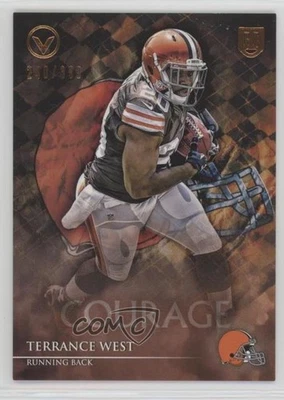 2014 Topps Valor Courage /399 Terrance West #115 Rookie RC - Image 1 of 2