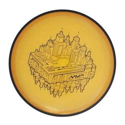 MVP Particle Glow Proton Uplink 2025 Circuit Challenge Orange 177 Gram Disc Golf - Image 1 of 4
