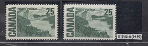 1967 #465 & #465ii HB 25¢ SOLEMN LAND CENTENNIAL ISSUE VFNH - Bild 1 von 2
