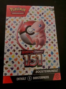 Pokemon Karmesin & Purpur 151 Booster Bundle Deutsch Neu & OVP Sealed Pokémon - Bild 1 von 6