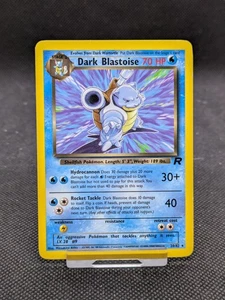 Pokemon Card Dark Blastoise 20/82 Team Rocket Rare WOTC LP-NM - Picture 1 of 4