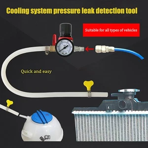 Auto Coolant Water Tank Leakage Universal Pressure Tester Gauge Cooling System-! - Picture 1 of 6