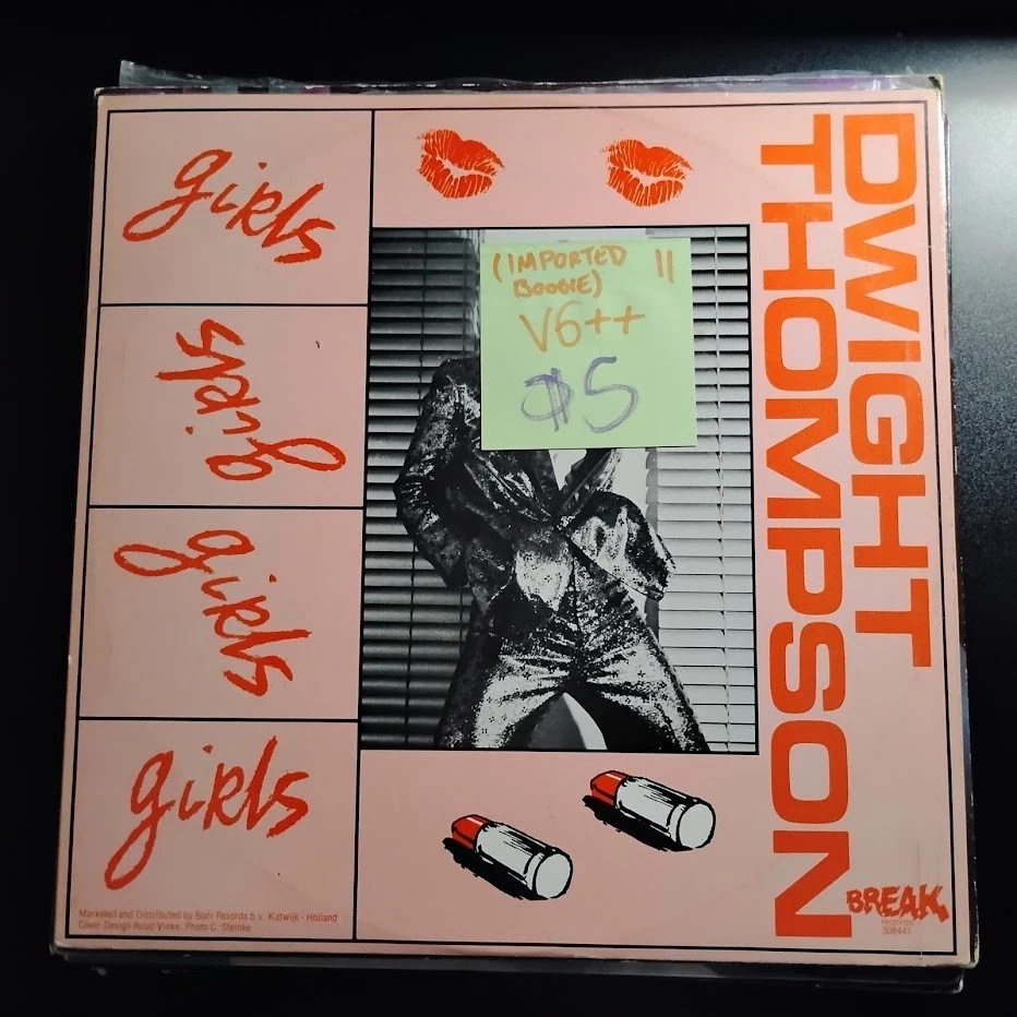 DWIGHT THOMPSON - GIRLS IMPORTED BOOGIE 12" VG++ ELECTRO FUNK DISCO HEAR! - Image 1 of 1