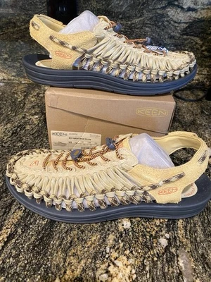 НОВЫЕ мужские Keen Uneek плоский сандалии, размер 12 туфли - Изображение 1 из 4