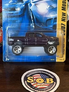 Hot Wheels 2006 Dodge Ram 1500 4x4 Truck Purple Diecast SEALED NM Condition - Picture 1 of 7