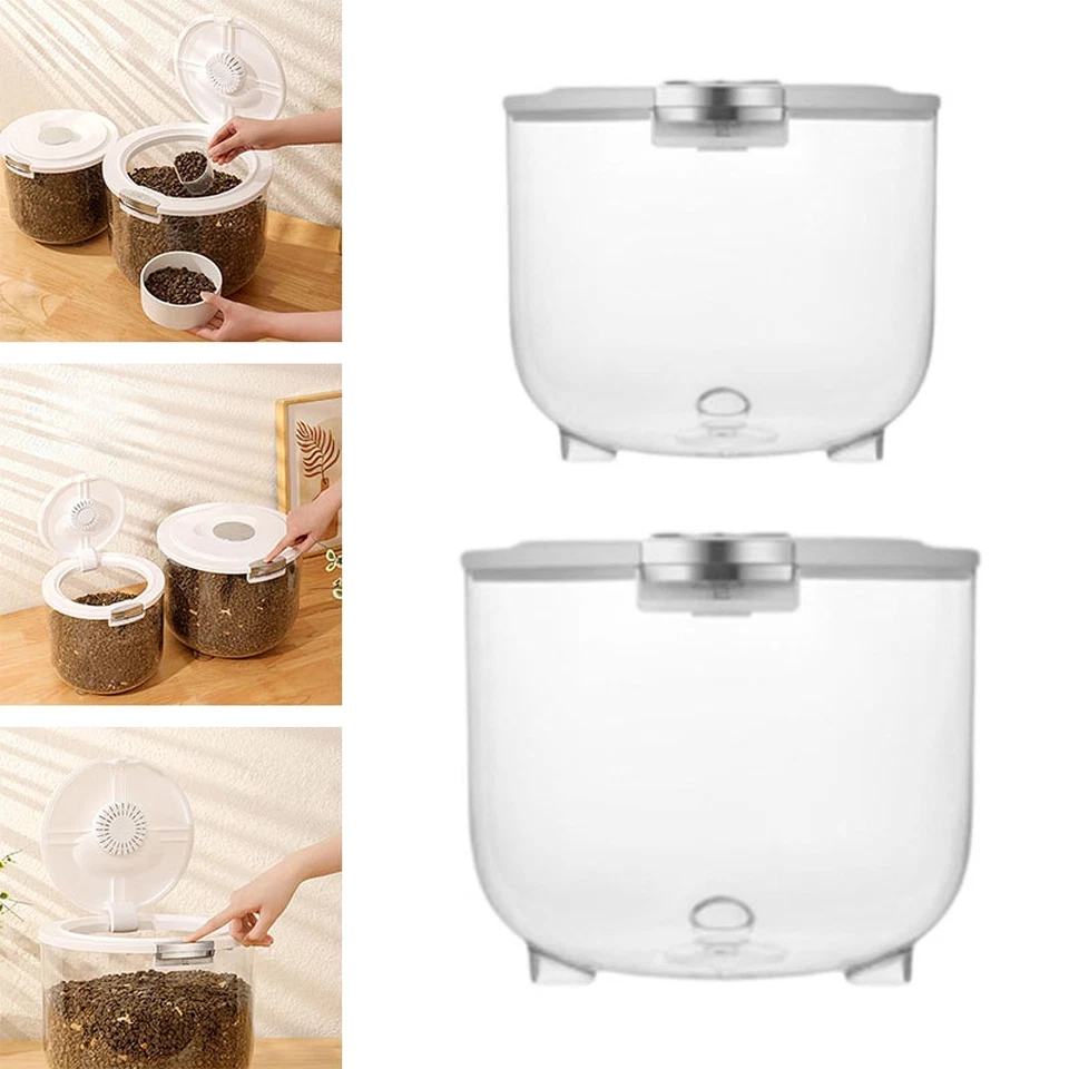 Katzen- und Hundefutter-Aufbewahrungsbehälter, Tierfutter-Eimer, luftdichter - Bild 1 von 1