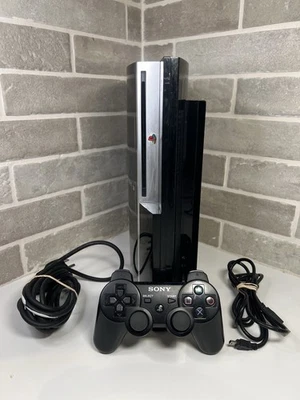 Sony PS3 CECHL01 80GB Console - PS1 Backwards Compatible - 1 Controller Tested - Image 1 of 4
