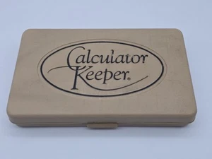 Vintage 1993 SPC Educator Overhead Calculator Keeper Case Texas Inst. TI-12 - Picture 1 of 6