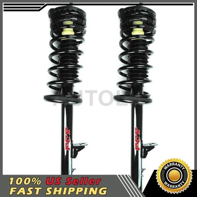 Pair FCS Rear Struts Shocks Coil Springs Fits 1994 1995 1996 1997 Dodge Intrepid - Image 1 of 2