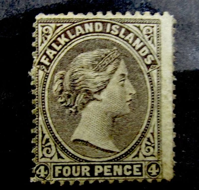 Estampilla de las Islas Malvinas Británicas de nystamps # 2 como nueva OG H $1400 D5y1062 Foto 1 de 2