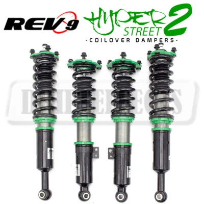 Juego de suspensión de 2 amortiguadores enrollables R9-HS2-044 Hyper-Street para Lexus GS300 98-05 Foto 1 de 4