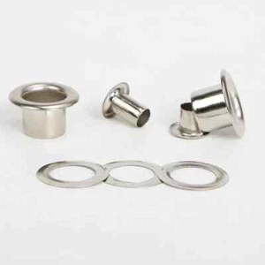 Juego de 100 ojales de ojal alto de metal con arandela zapatos surtido kit, bolsa, papel - Imagen 1 de 24