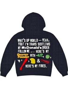Sudadera con capucha Travis Scott X CPFM talla 2XL - Imagen 1 de 1