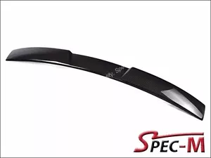 Fit For Subaru WRX STI Sedan Carbon Fiber Rear Window Roof Spoiler 2015-2020 CF - Picture 1 of 7