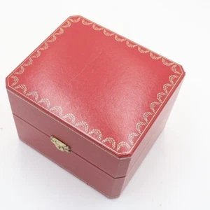 Cartier custodia orologio originale (scatola rossa) scatola vuota articolo usato dal Giappone - Foto 1 di 5